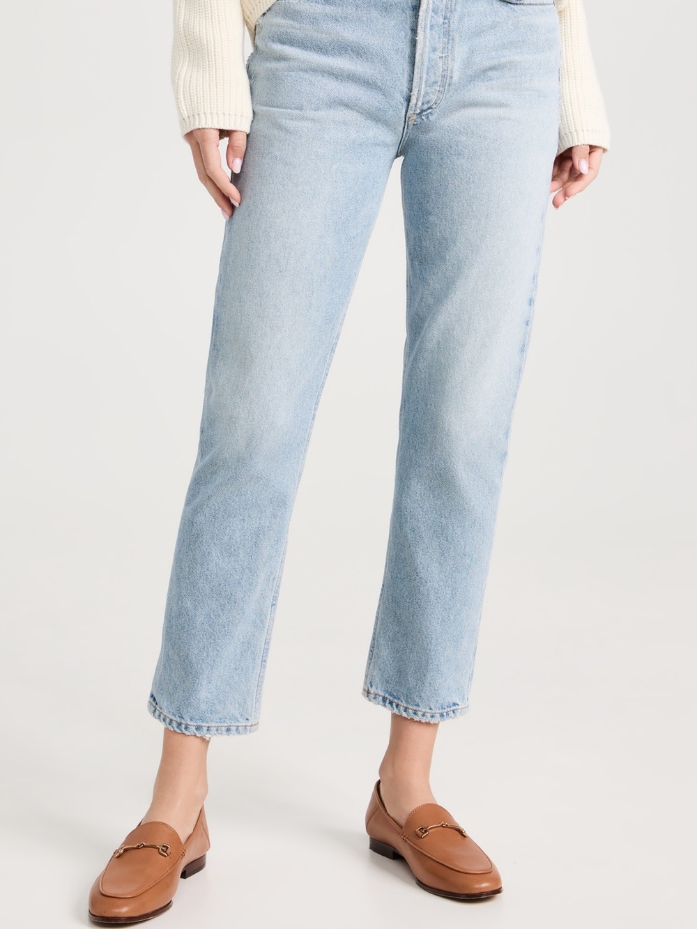 Citizens of Humanity Charlotte Crop High Rise Straight Jeans 28